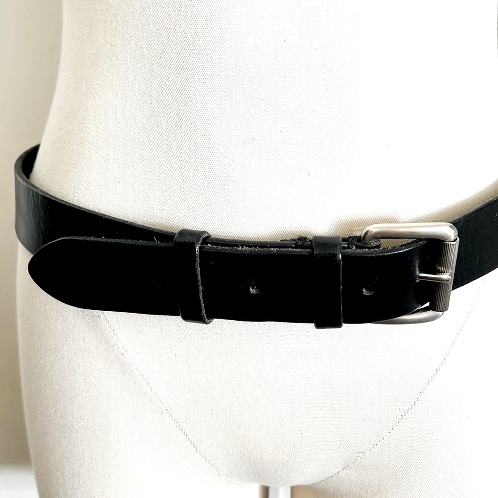 Levi’s~Black~Full Grain Leather / Unisex - Picture 4 of 9